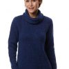 Damen APU KUNTUR | Alpaka Rollkragen Pullover Asa Aus Alpaka Woll-Mix