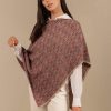 Damen KUNA | Alpaka Poncho Ucrania Aus 100% Baby Alpaka