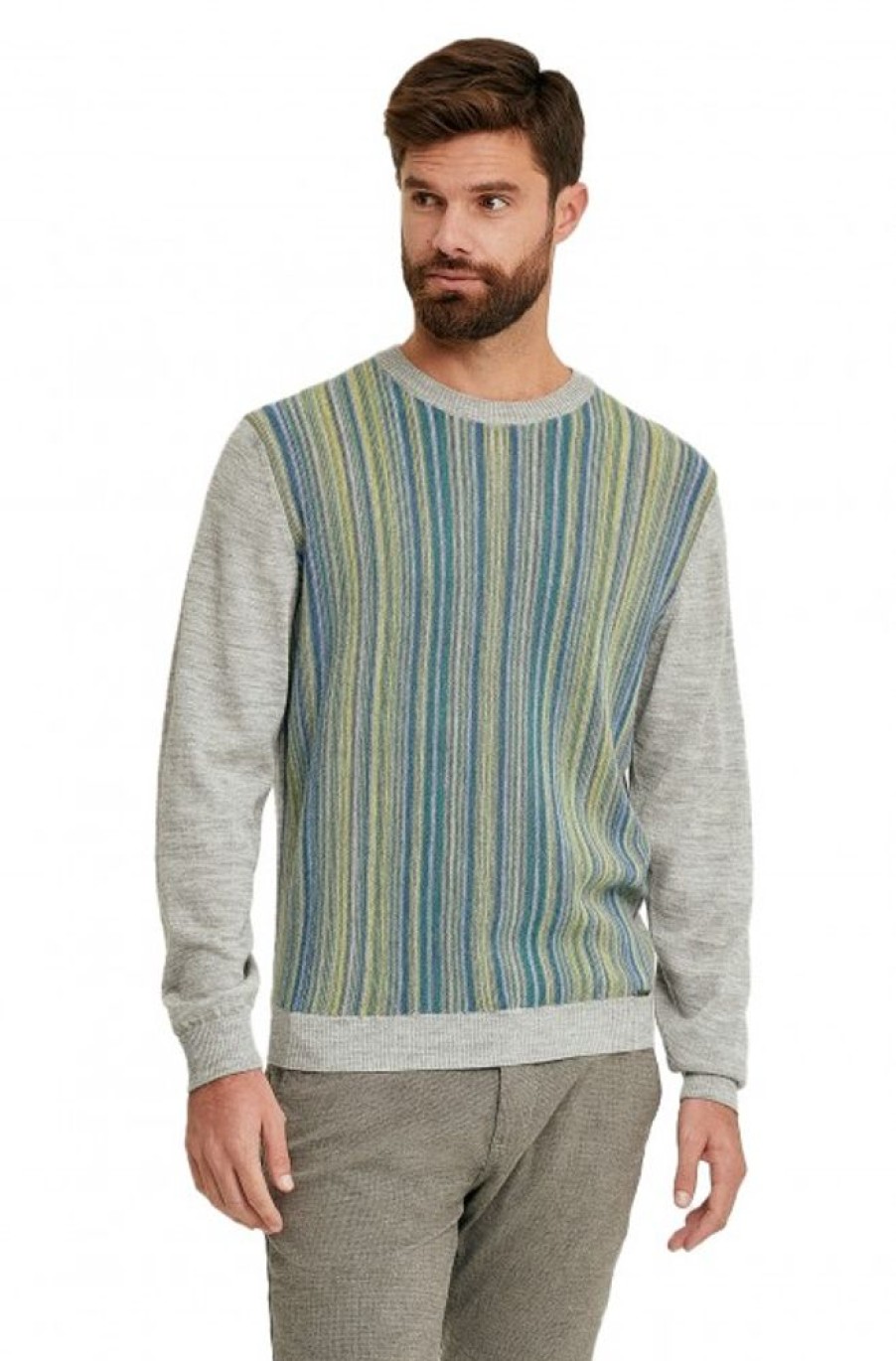 Herren KUNA | Alpaka Pullover Whitman Aus Baby Alpaka & Seide