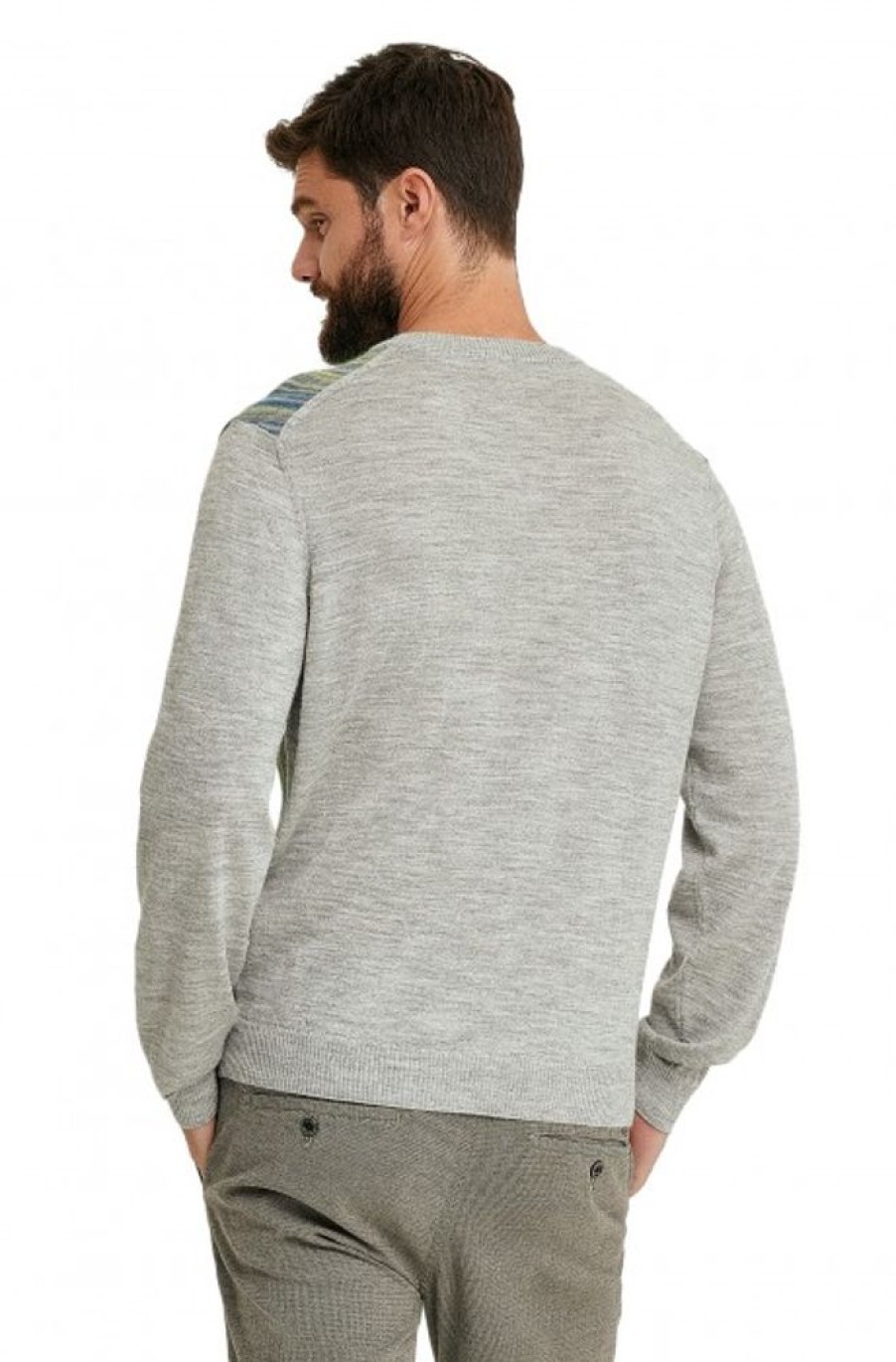 Herren KUNA | Alpaka Pullover Whitman Aus Baby Alpaka & Seide