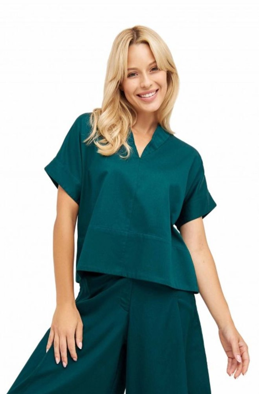 Damen APU KUNTUR | Bluse Mara Aus 100% Pima-Bio-Baumwolle