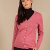 Damen KUNA | Alpaka Strickjacke Amanda Aus 100% Baby Alpaka