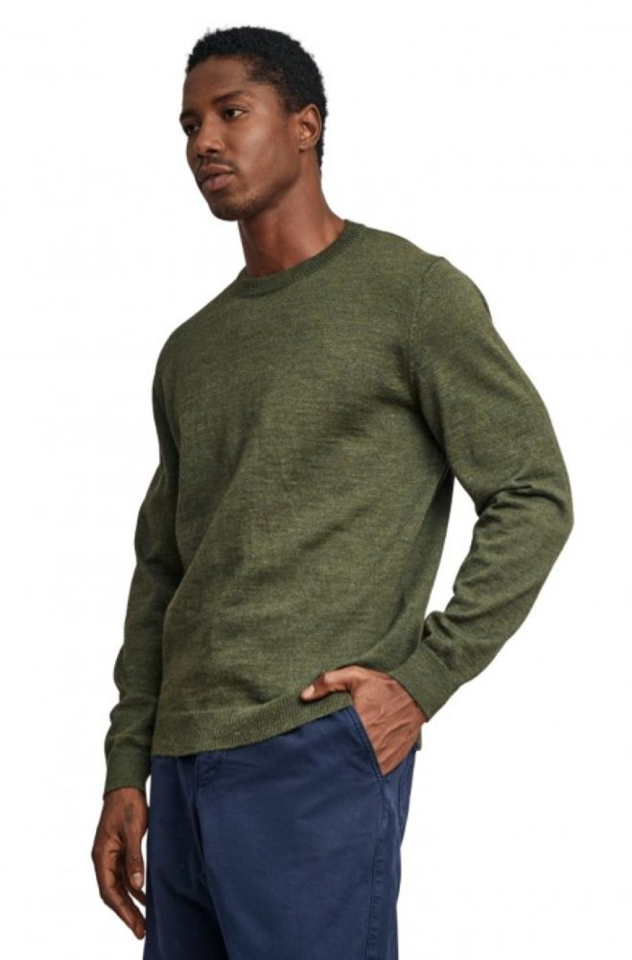 Herren KUNA | Alpaka Pullover Werner Aus 100% Baby Alpaka