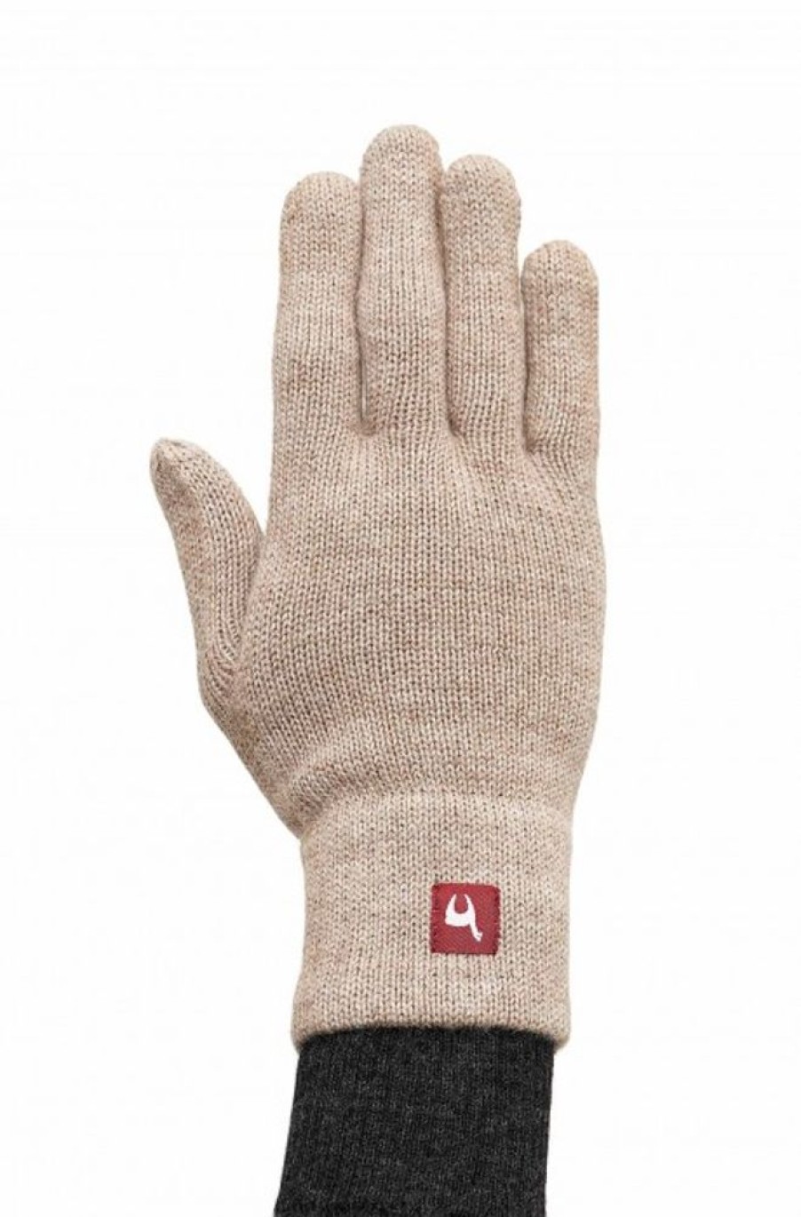 Accessoires APU KUNTUR | Alpaka Fingerhandschuhe Uni Aus 100% Baby Alpaka