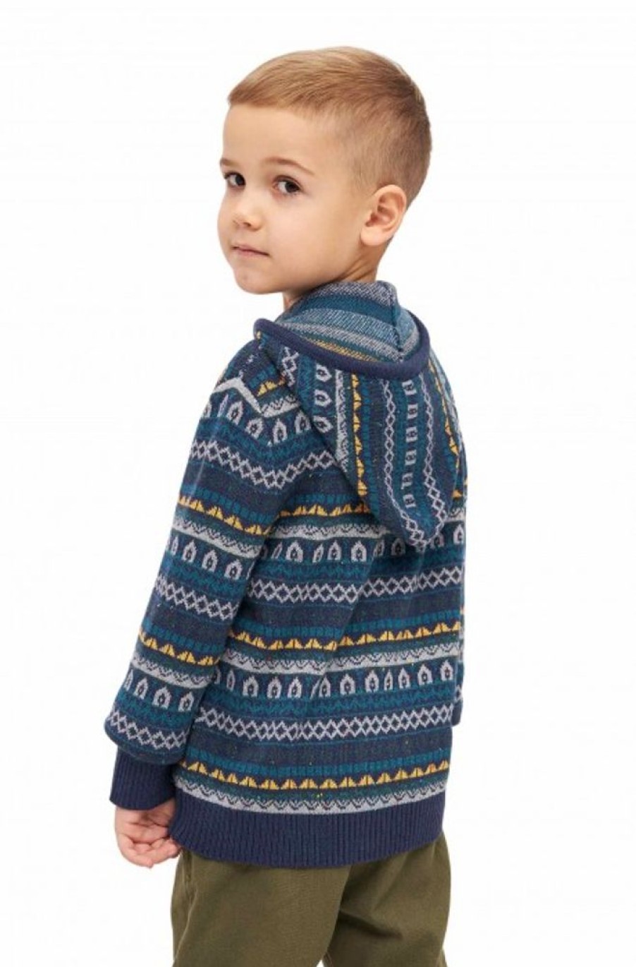 Kinder APU KUNTUR | Alpaka Strickjacke Monito Aus 70 % Baby Alpaka Und 30% Baumwolle