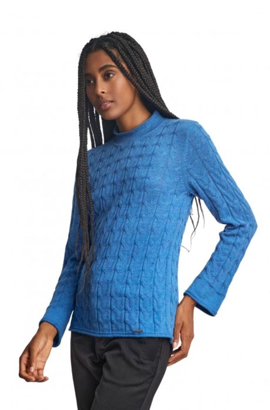 Damen KUNA | Alpaka Pullover Willow Aus 100% Baby Alpaka