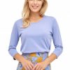 Damen APU KUNTUR | T-Shirt Mit 3/4 Arm Aus 100% Bio-Pima-Baumwolle