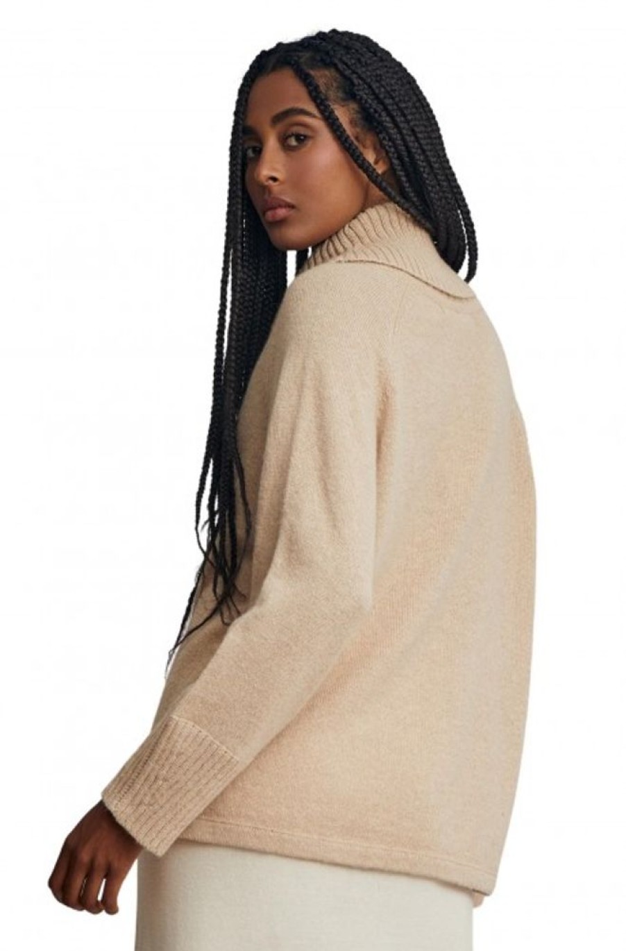 Damen KUNA | Alpaka Pullover Westside Aus 100% Baby Alpaka