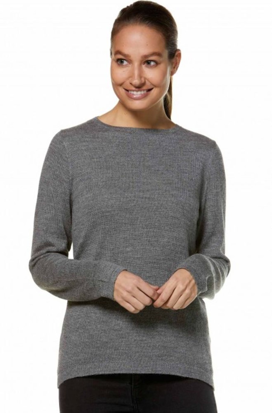 Damen APU KUNTUR | Alpaka Pullover Basic Aus 100% Baby Alpaka