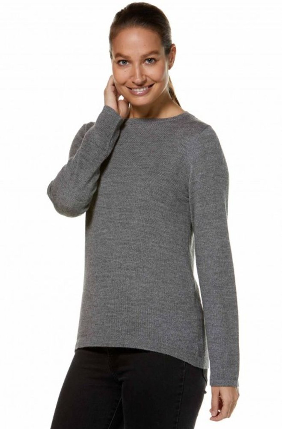 Damen APU KUNTUR | Alpaka Pullover Basic Aus 100% Baby Alpaka