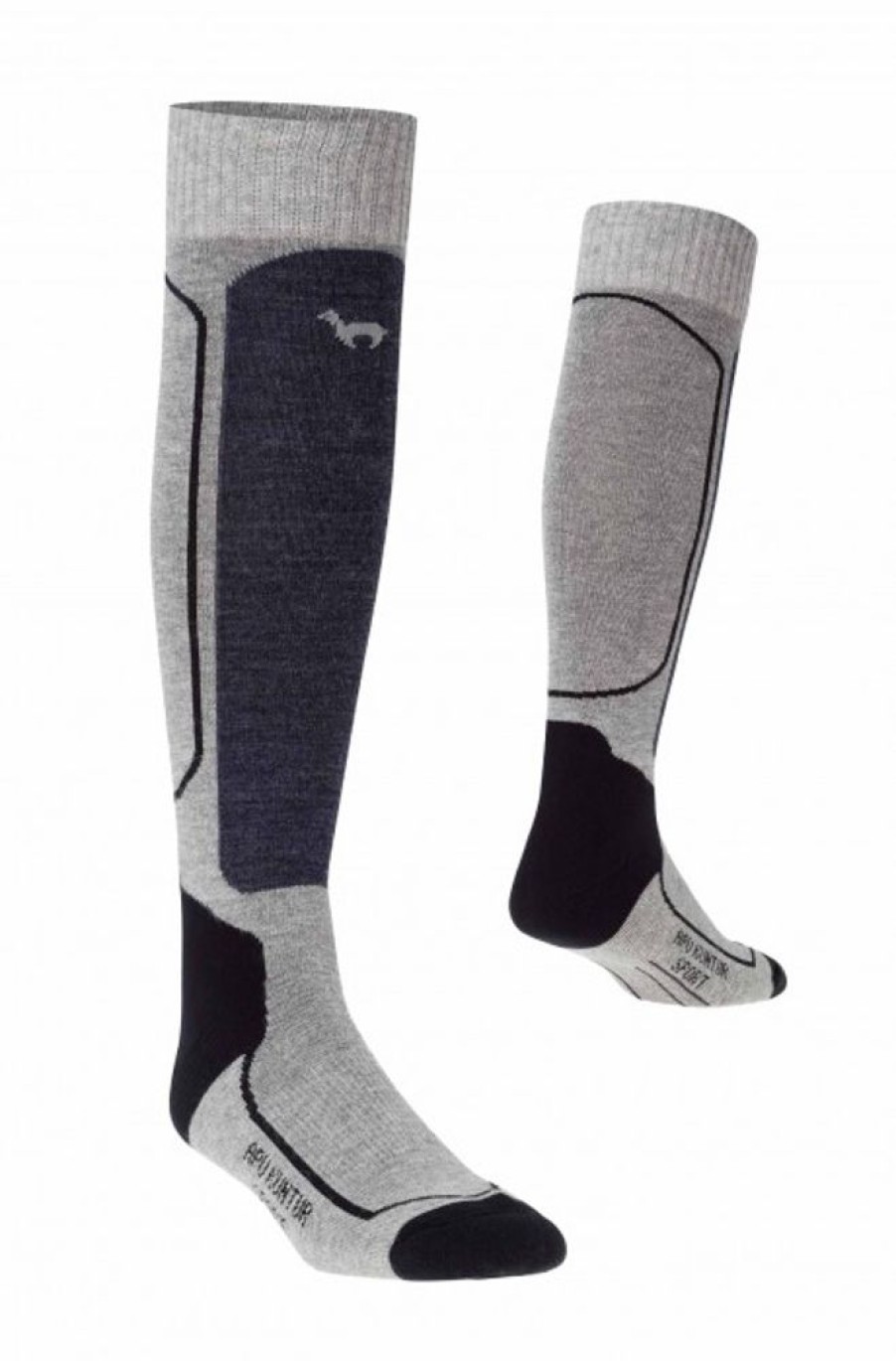 Socken APU KUNTUR | Alpaka Premium Ski- & Sportsocken 6Er Pack Aus Alpaka-Baumwoll-Mix