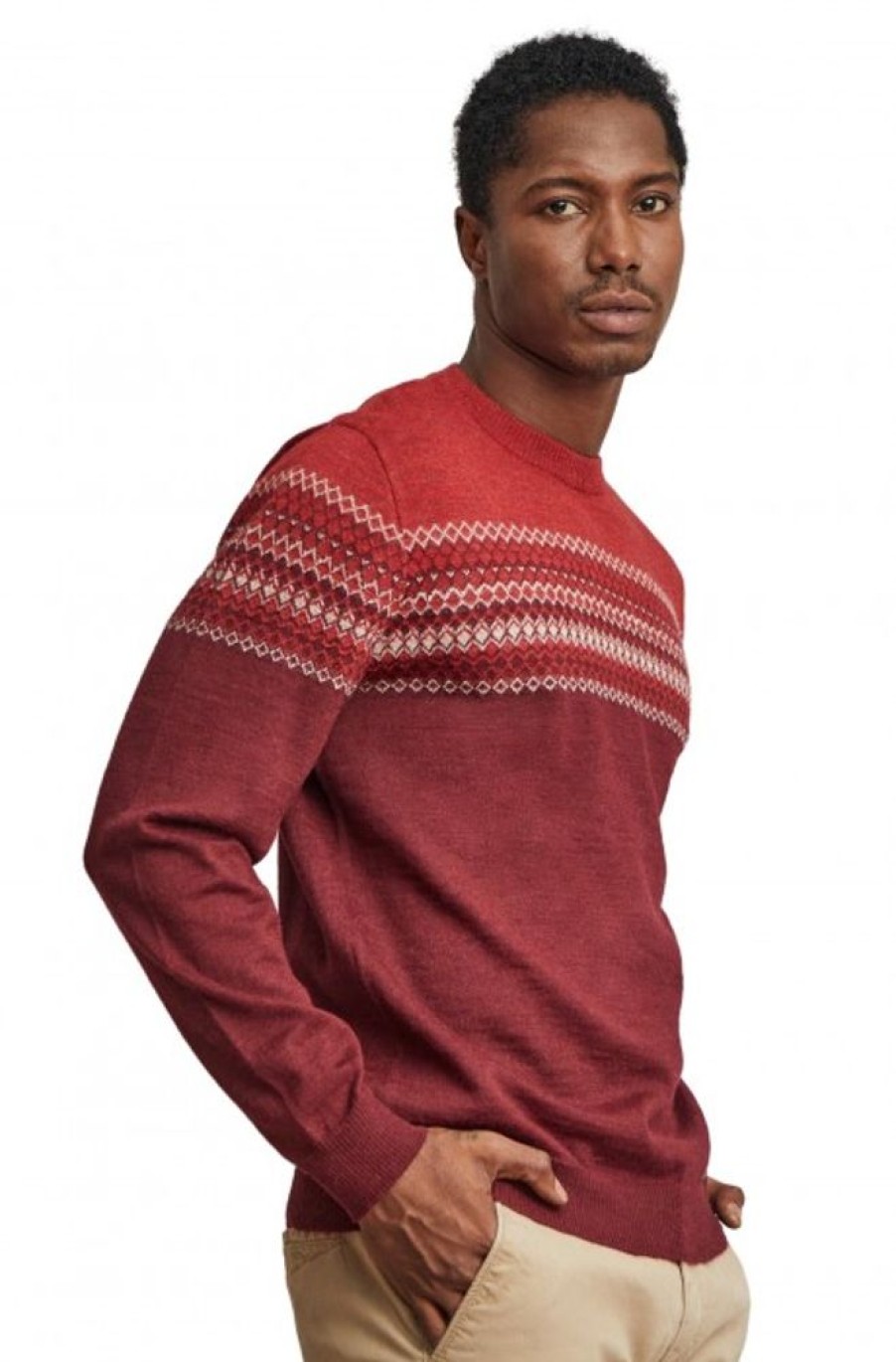 Herren KUNA | Alpaka Pullover Wallace Aus 100% Baby Alpaka