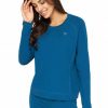 Damen APU KUNTUR | Alpaka Pyjama Damen Sweatshirt Dreamline Aus Alpaka-Baumwoll-Mix