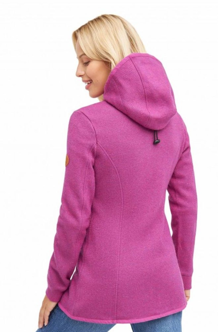 Damen APU KUNTUR | Alpaka Kapuzenjacke Alpaca Sport Aus Alpaka-Woll-Mix