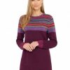 Damen APU KUNTUR | Alpaka Tunika Pullover Haley Aus 100% Baby Alpaka