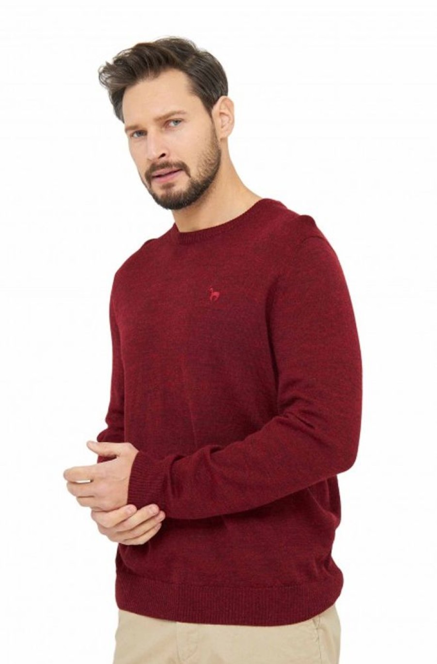 Herren APU KUNTUR | Alpaka Pullover Basic Aus 100% Baby Alpaka