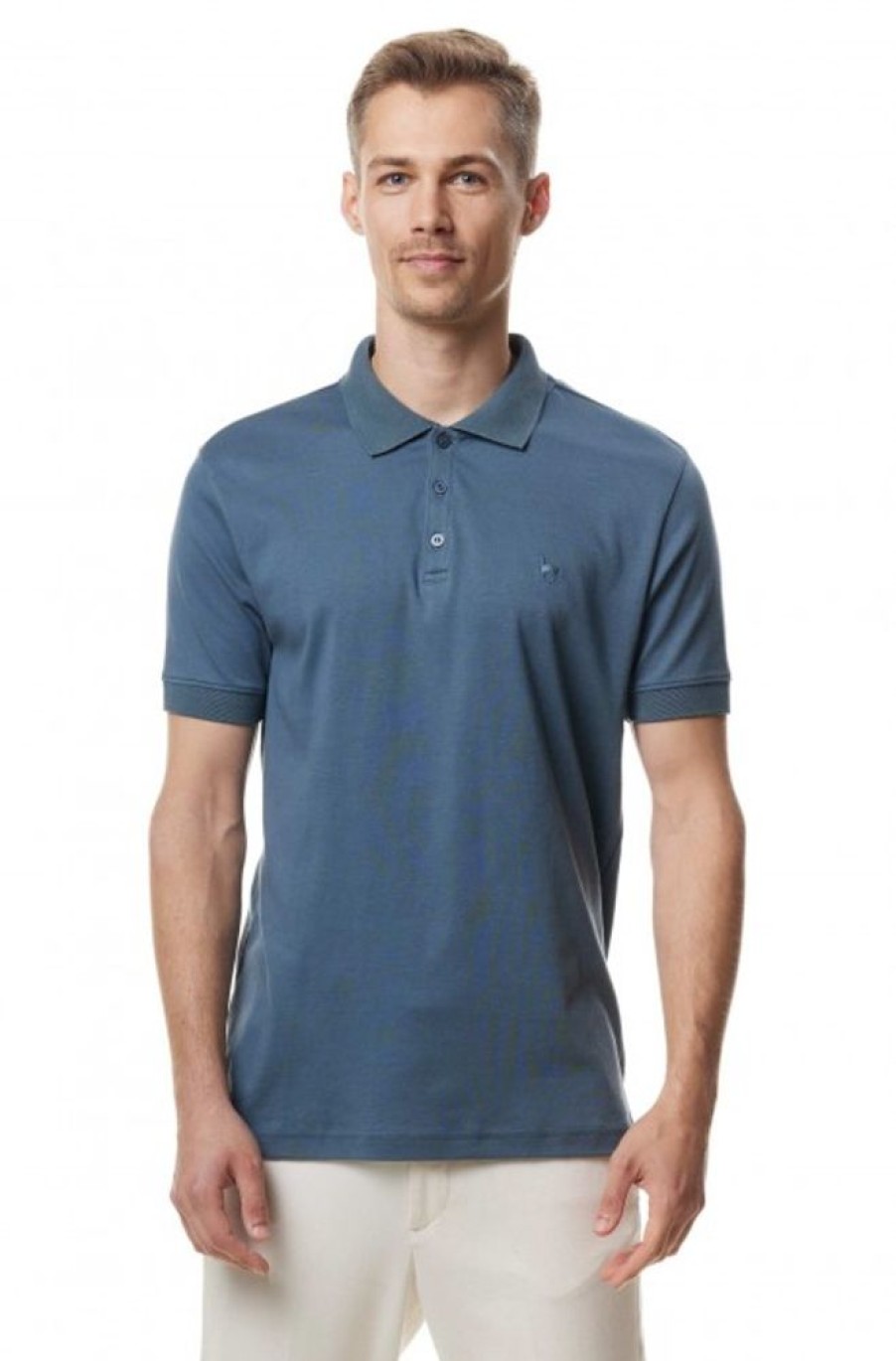 Herren APU KUNTUR | Polo Shirt Basic Herren Aus 100% Bio-Pima-Baumwolle