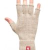 Accessoires APU KUNTUR | Alpaka Handschuhe Halbfinger Aus 100% Baby Alpaka