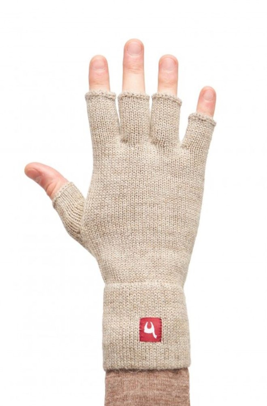 Accessoires APU KUNTUR | Alpaka Handschuhe Halbfinger Aus 100% Baby Alpaka