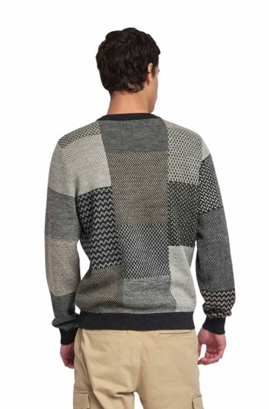 Herren KUNA | Alpaka Pullover Wilfred Aus 100% Baby Alpaka