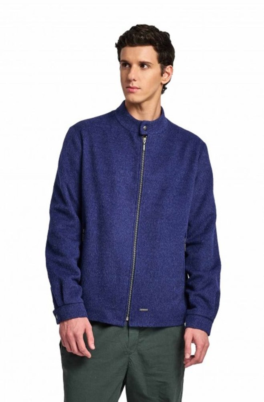 Herren KUNA | Alpaka Jacke Worcester Aus Alpaka & Wolle