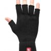 Accessoires APU KUNTUR | Alpaka Handschuhe Halbfinger Aus 100% Baby Alpaka