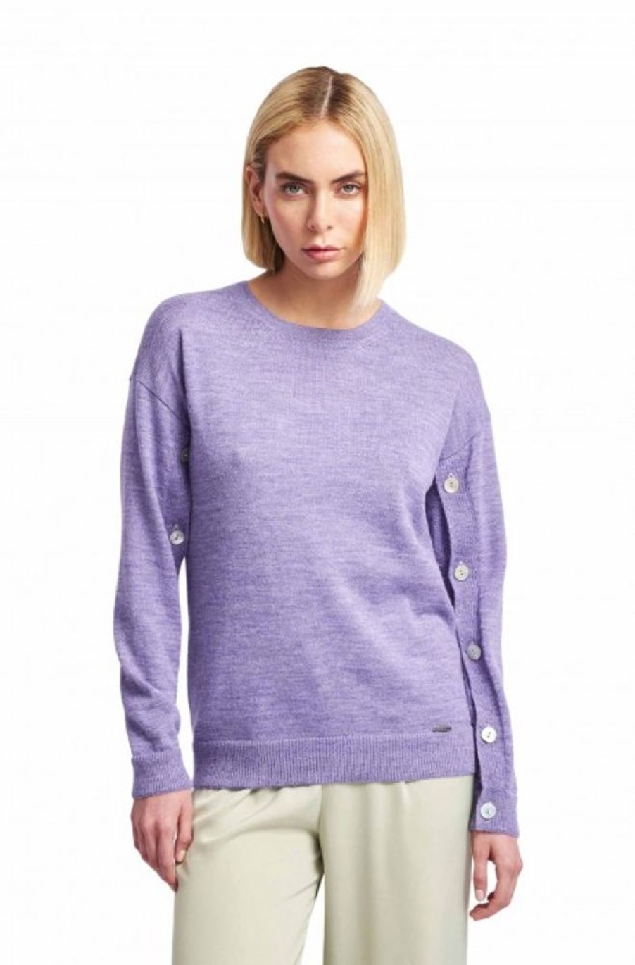 Damen KUNA | Alpaka Pullover Winnie Aus 100% Baby Alpaka