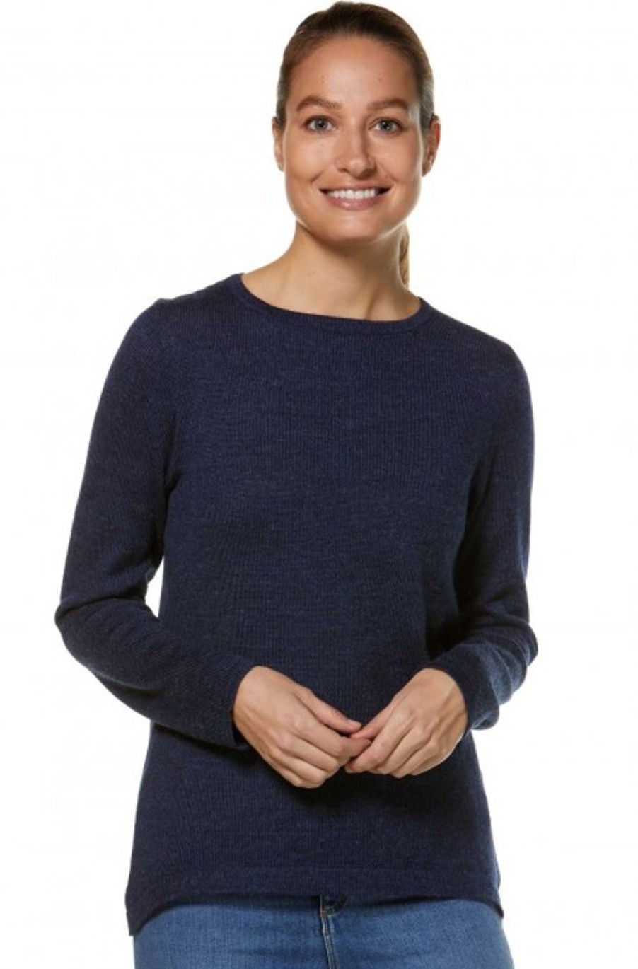 Damen APU KUNTUR | Alpaka Pullover Basic Aus 100% Baby Alpaka