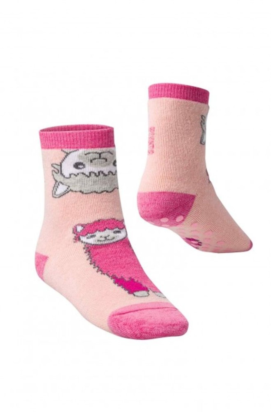 Socken APU KUNTUR | 6Er-Pack Kinder Abs Sockchen Mit Alpakas