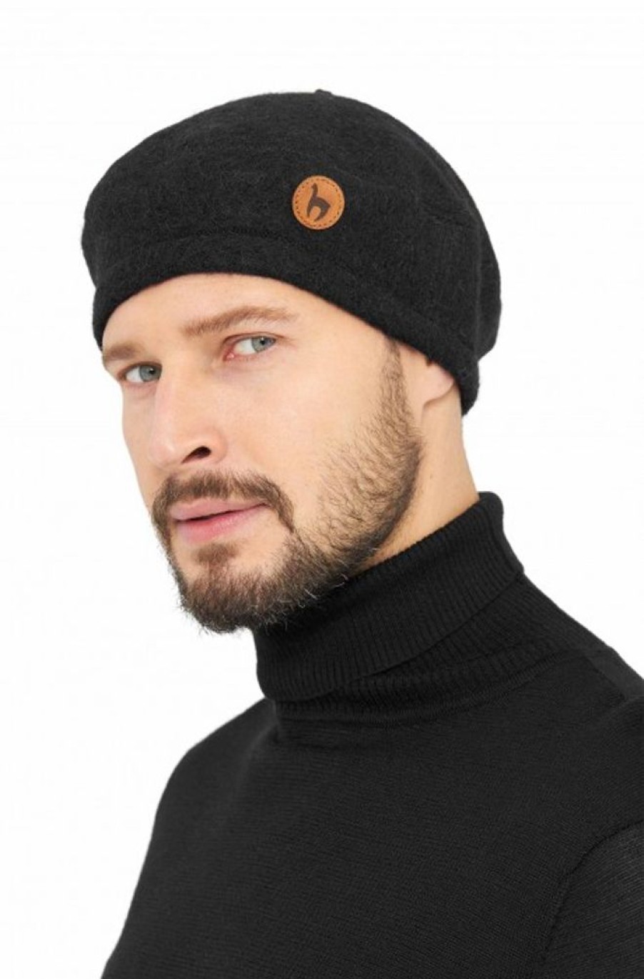 Accessoires APU KUNTUR | Alpaka Baskenmutze Beret Aus 100% Alpaka