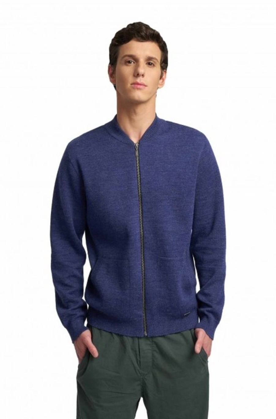 Herren KUNA | Alpaka Cardigan Will Aus 100% Baby Alpaka