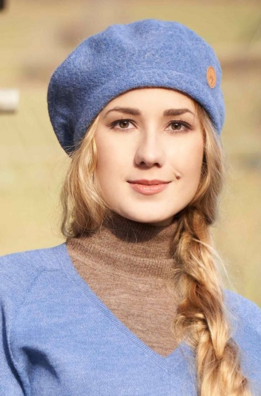 Accessoires APU KUNTUR | Alpaka Baskenmutze Beret Aus 100% Alpaka