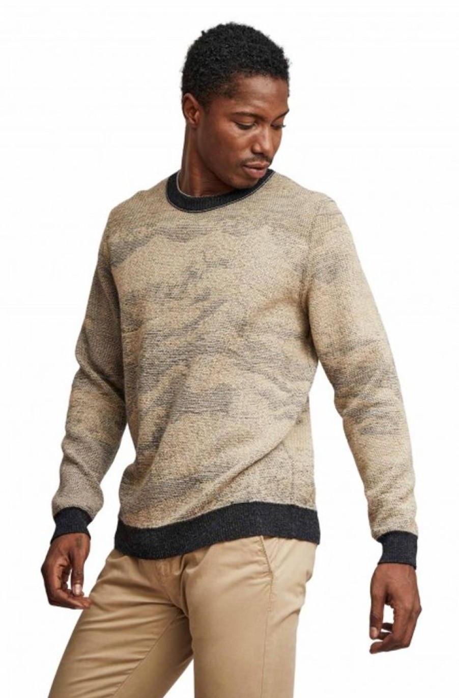 Herren KUNA | Alpaka Pullover Yauyos Aus 100% Baby Alpaka