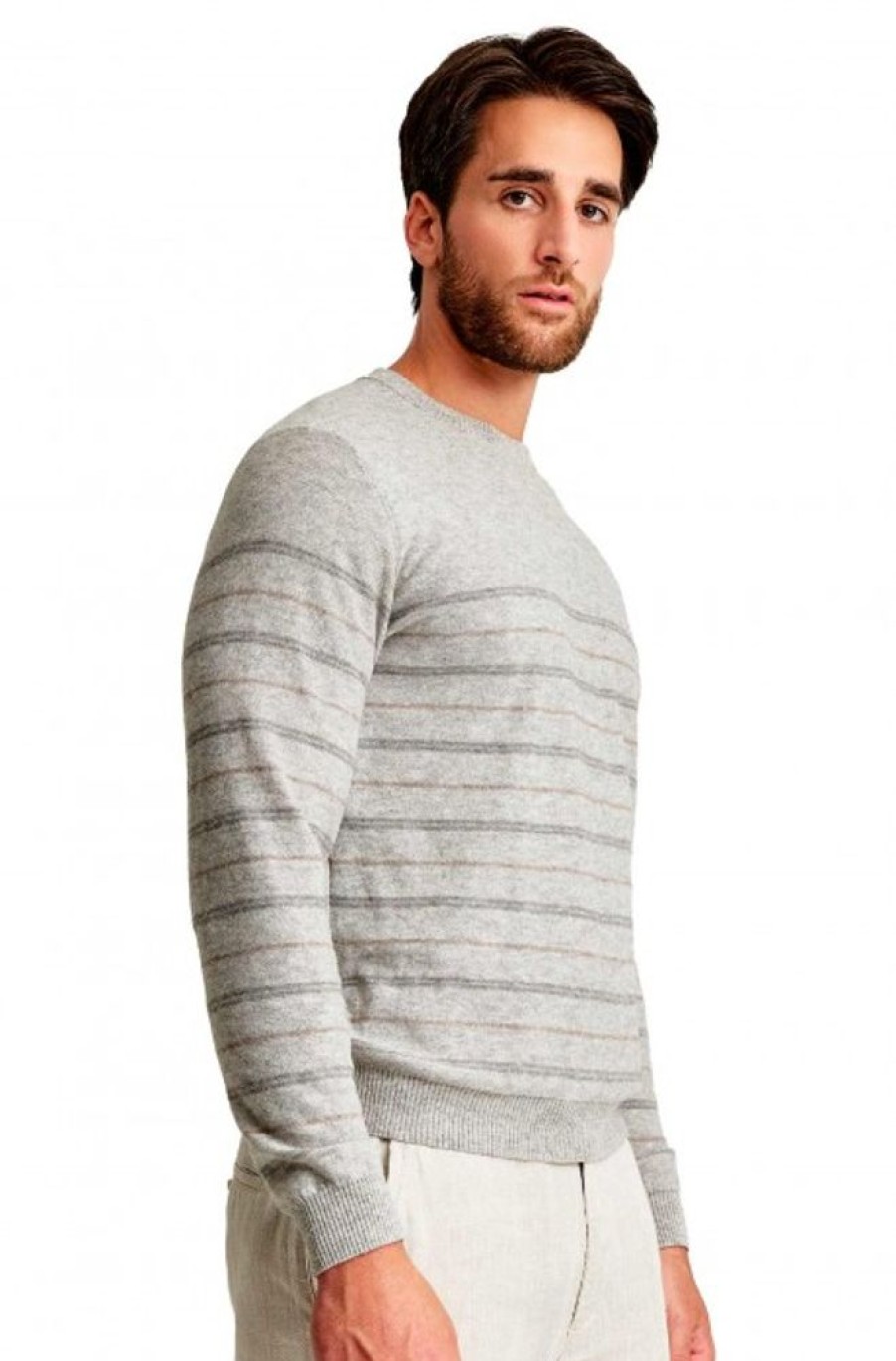 Herren KUNA | Alpaka Pullover Westminster Aus Baby Alpaka Eco & Bio-Baumwolle