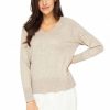 Damen APU KUNTUR | Pullover Aurelia Aus Baby-Alpaka-Baumwoll-Mix