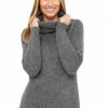 Damen APU KUNTUR | Alpaka Rollkragen Pullover Asa Aus Alpaka Woll-Mix