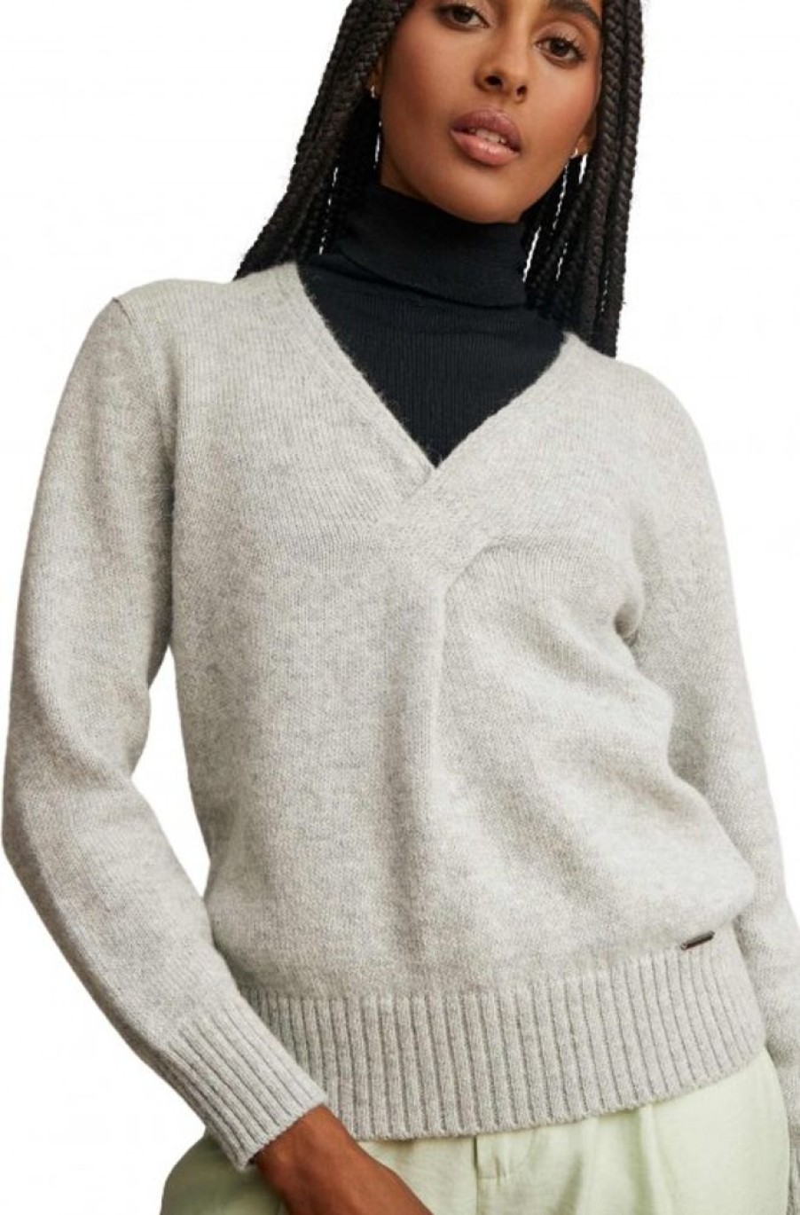 Damen KUNA | Alpaka Pullover Wait Aus 100% Baby Alpaka