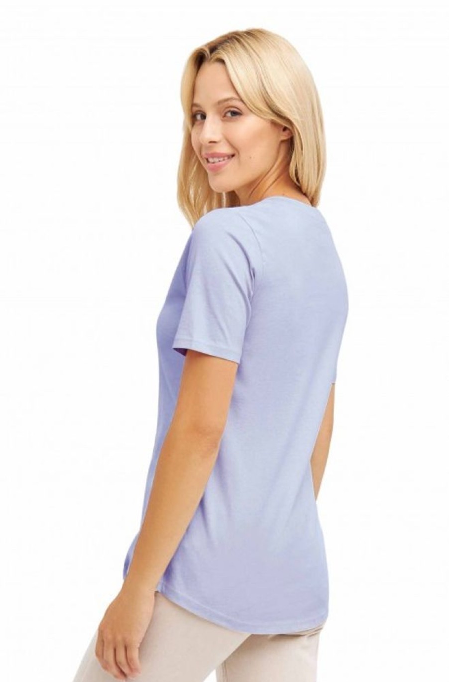 Damen APU KUNTUR | Kurzarm T-Shirt Aus 100% Bio-Pima-Baumwolle