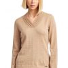 Damen KUNA | Alpaka Pullover Whatever V Aus 100% Baby Alpaka