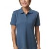 Damen APU KUNTUR | Poloshirt Basic Damen Aus 100% Bio-Pima-Baumwolle