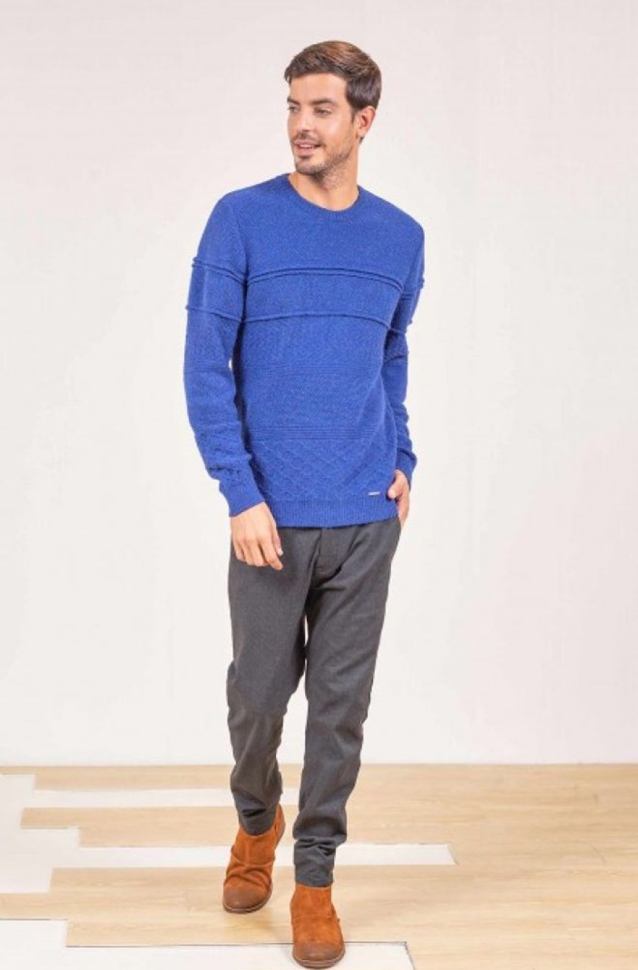 Herren KUNA | Alpaka Pullover Vail Aus 100% Baby Alpaka