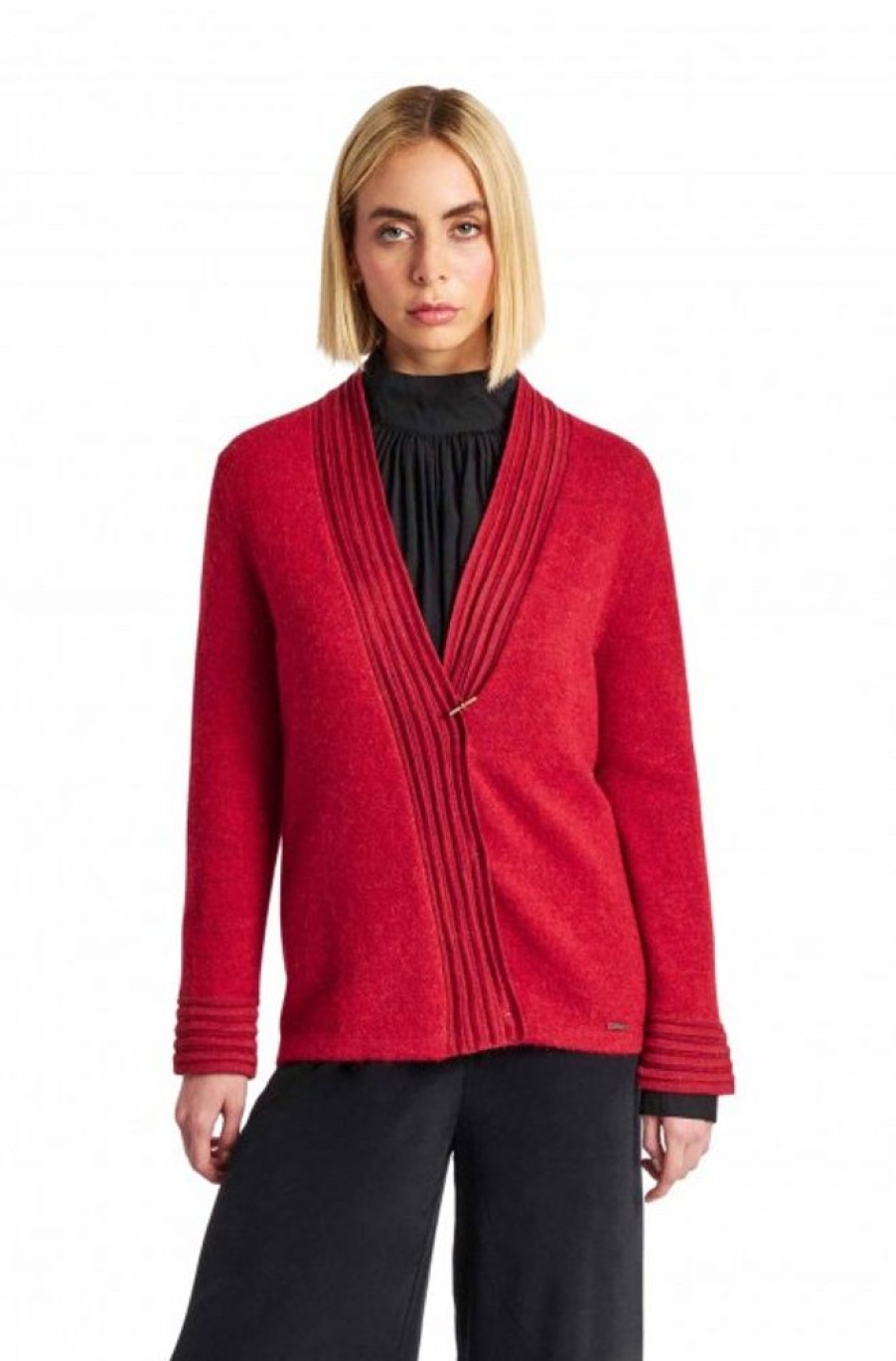 Damen KUNA | Alpaka Cardigan Welldone Aus 100% Baby Alpaka