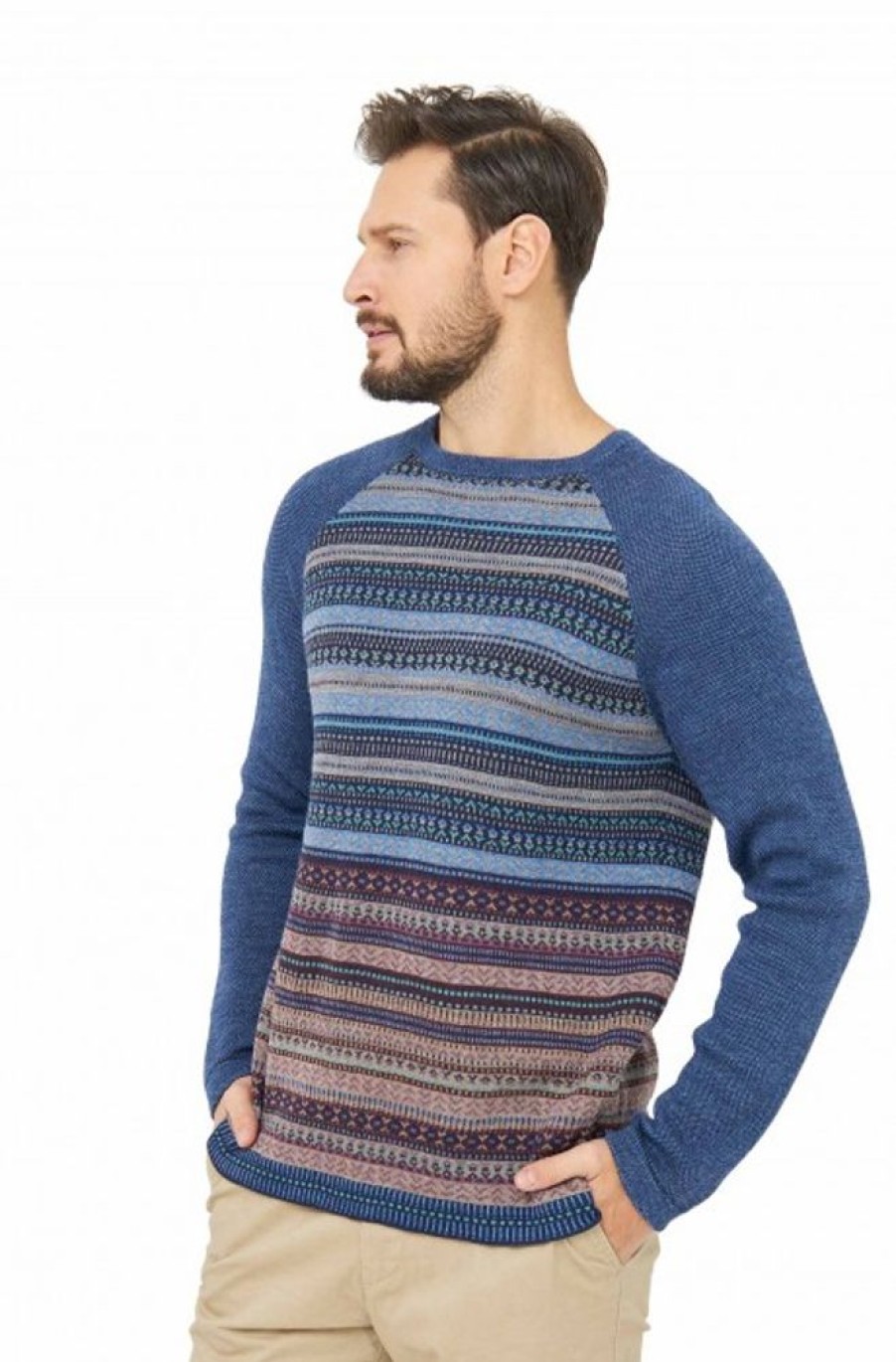 Herren APU KUNTUR | Alpaka Pullover Dario Aus 100% Baby Alpaka