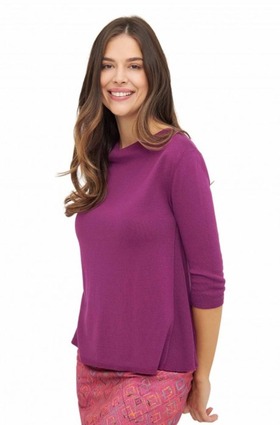 Damen APU KUNTUR | Pullover Vega Aus Royal Alpaka-Baumwoll-Mix