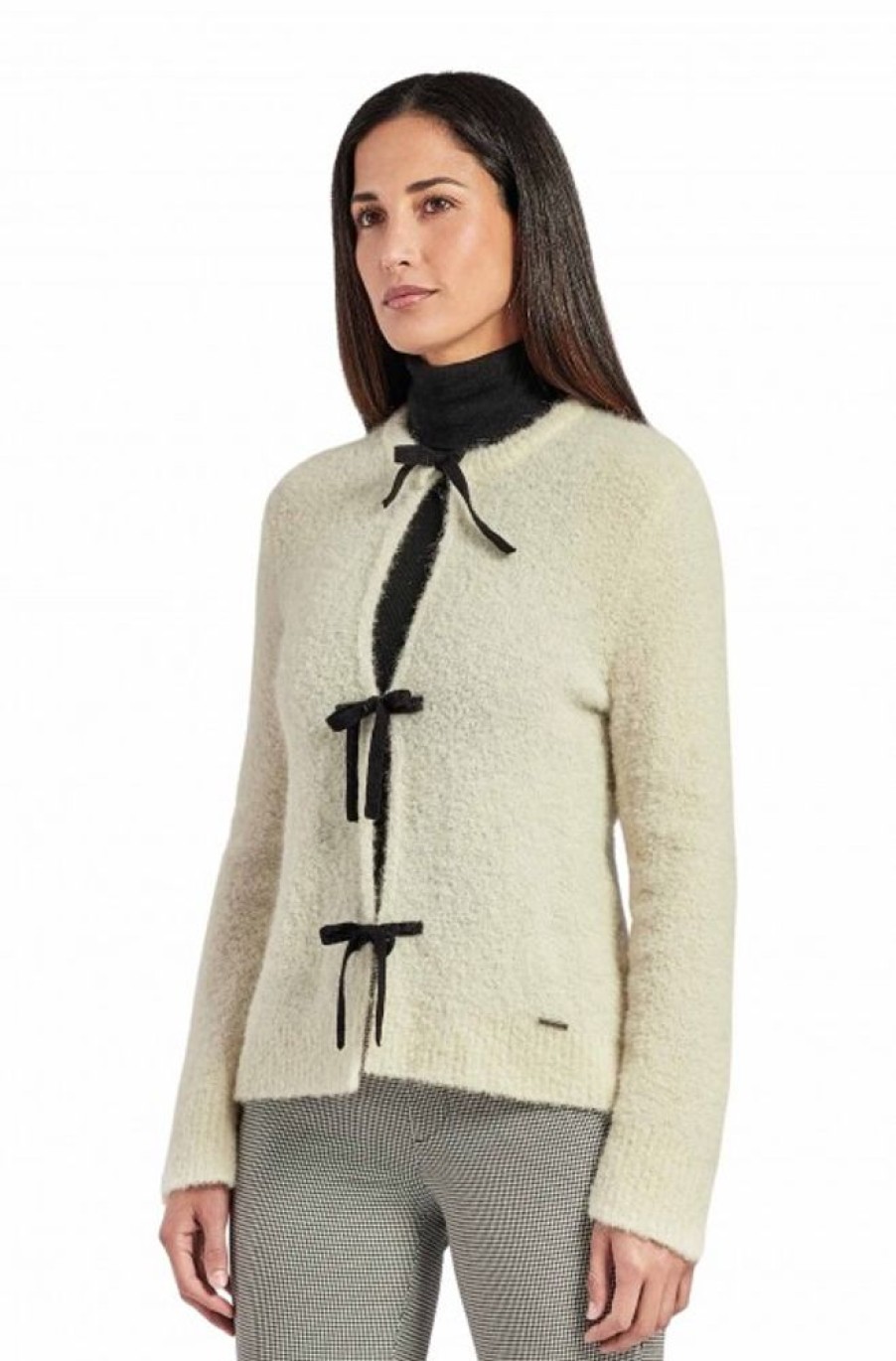 Damen KUNA | Alpaka Cardigan White Aus Alpaka