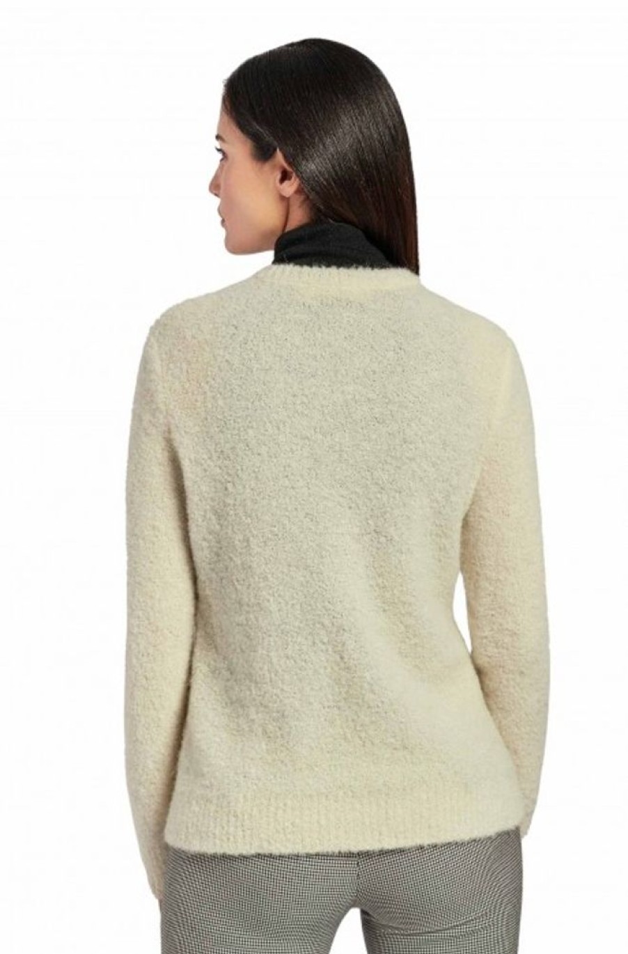 Damen KUNA | Alpaka Cardigan White Aus Alpaka