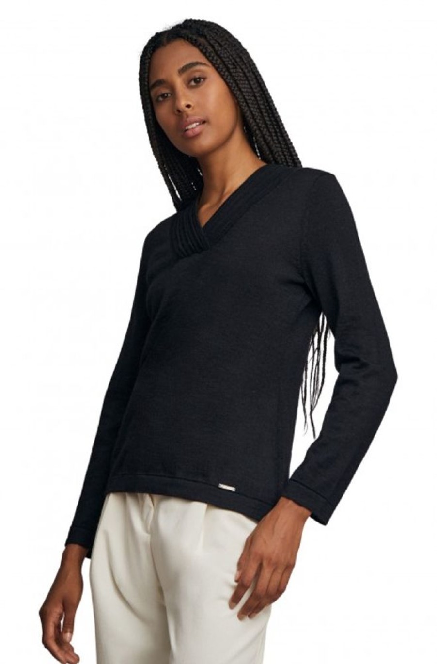 Damen KUNA | Alpaka Pullover Whatever V Aus 100% Baby Alpaka