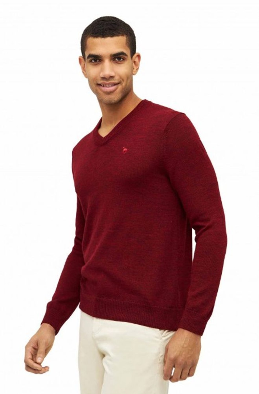 Herren APU KUNTUR | Alpaka Pullover Basic Aus 100% Baby Alpaka