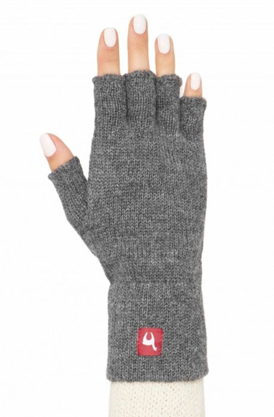 Accessoires APU KUNTUR | Alpaka Handschuhe Halbfinger Aus 100% Baby Alpaka