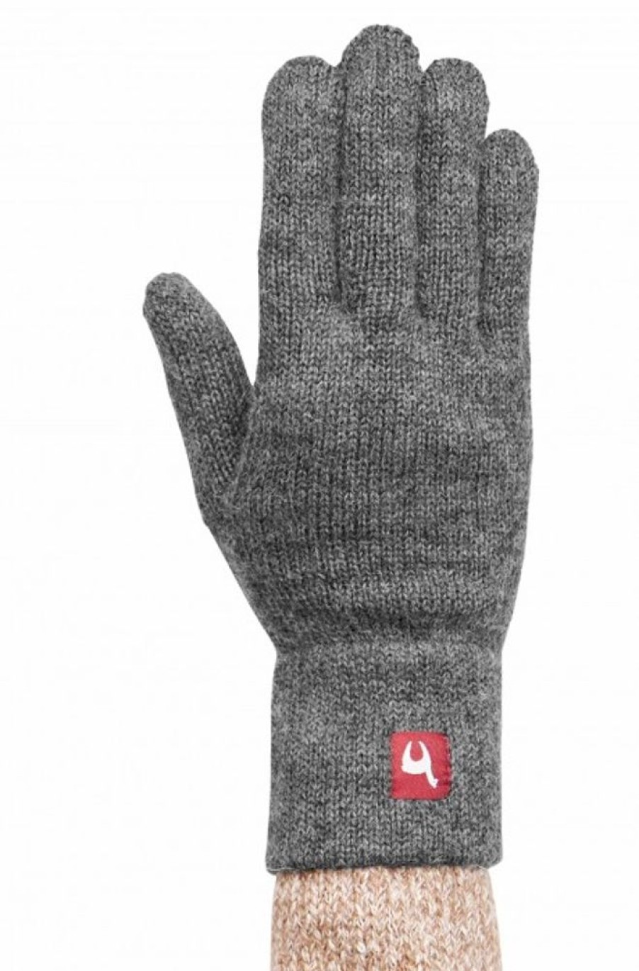 Accessoires APU KUNTUR | Alpaka Fingerhandschuhe Uni Aus 100% Baby Alpaka